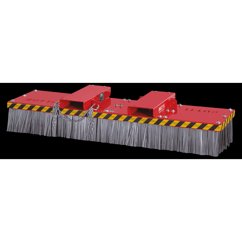 Stapler-Kehrbesen Universal STEEL BROOM, RAL 3000, in diversen Ausführungen