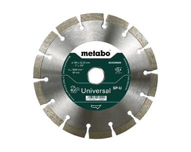 Metabo Diamanttrennscheibe "SP-U" Universal, 180 x 22,23 mm