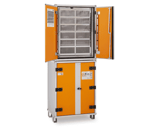 Cemo Akku-Lagerschrank 8/20 LockEX 2.0, mit Füssen, zur Lagerung von Lithium-Batterien, 800 x 660 x 2130 mm