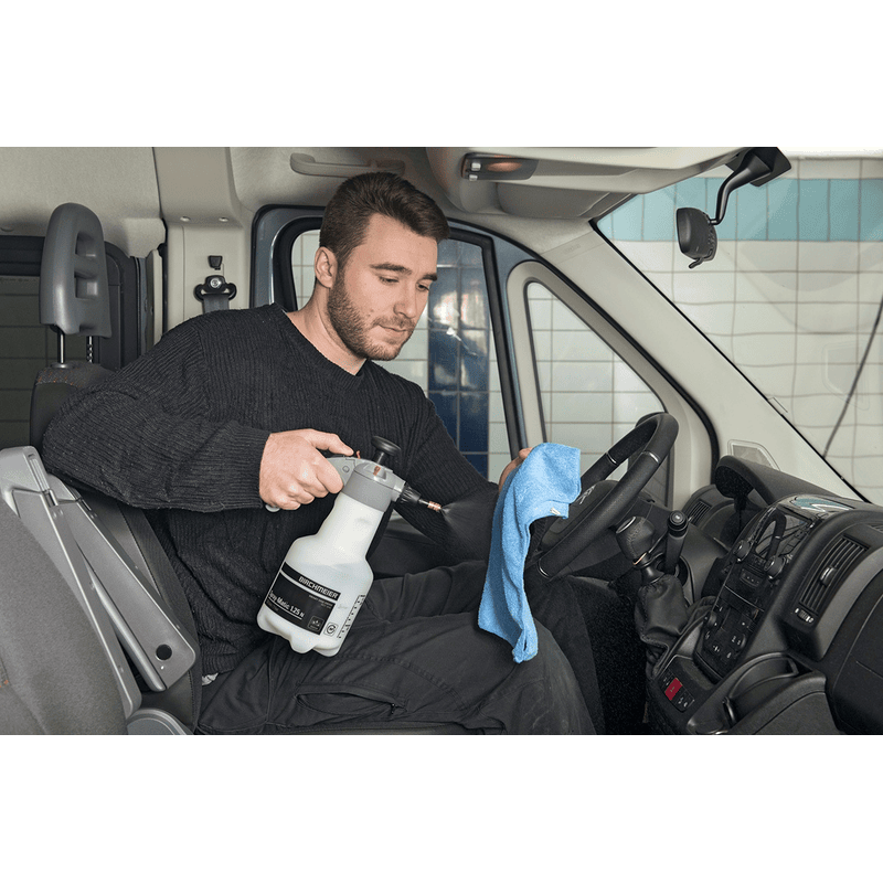 Birchmeier Pulvérisateur à pression Spray-Matic 1.25 N / 360°, avec buse régulatrice - pour professionnels du chantier