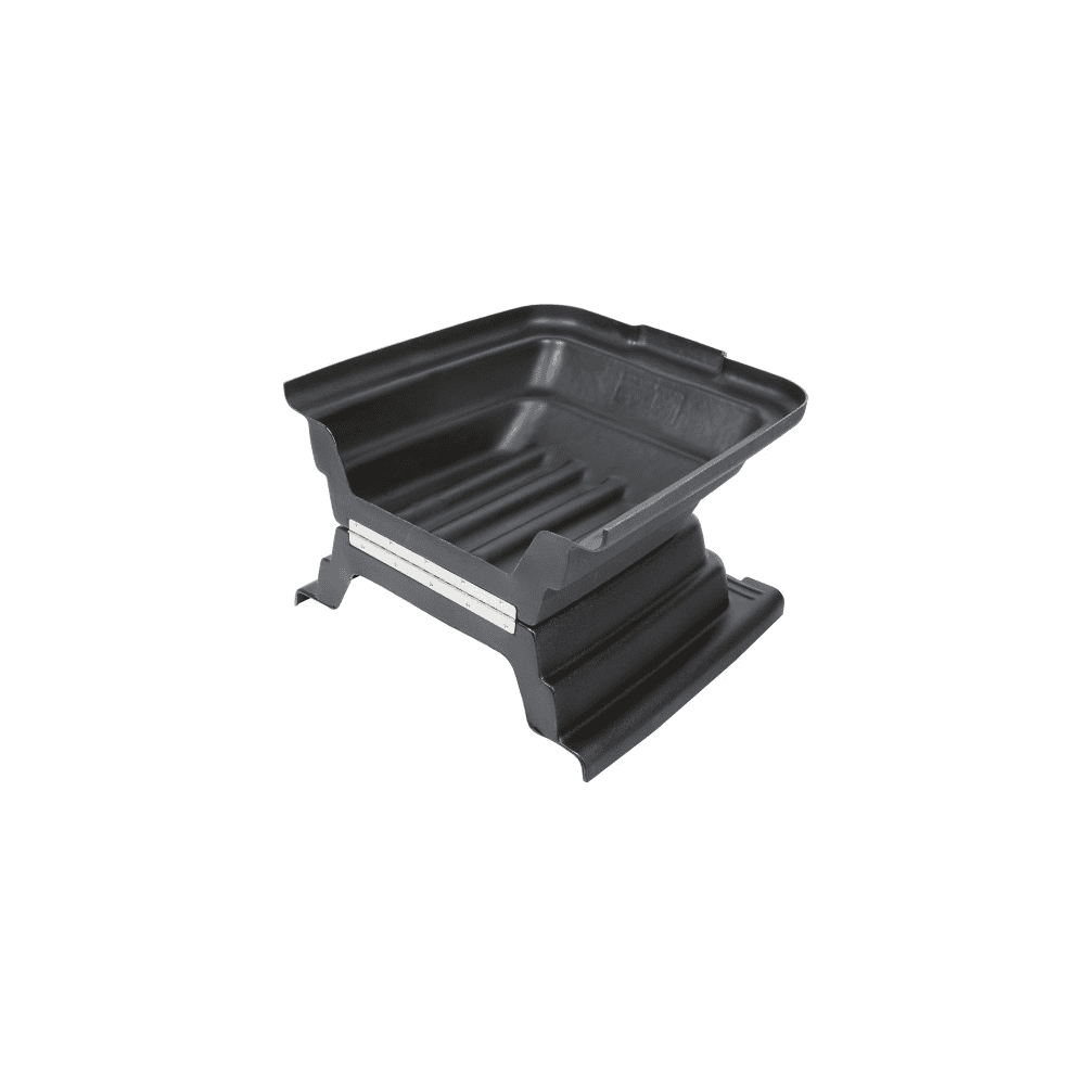 Couvercle pour chariot de transport de marchandises en vrac, noir