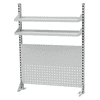 Bedrunka+Hirth Multi-Wand-Aufbau für Mobile Werkbänke, BxTxH 1000 x 220 x 950 mm