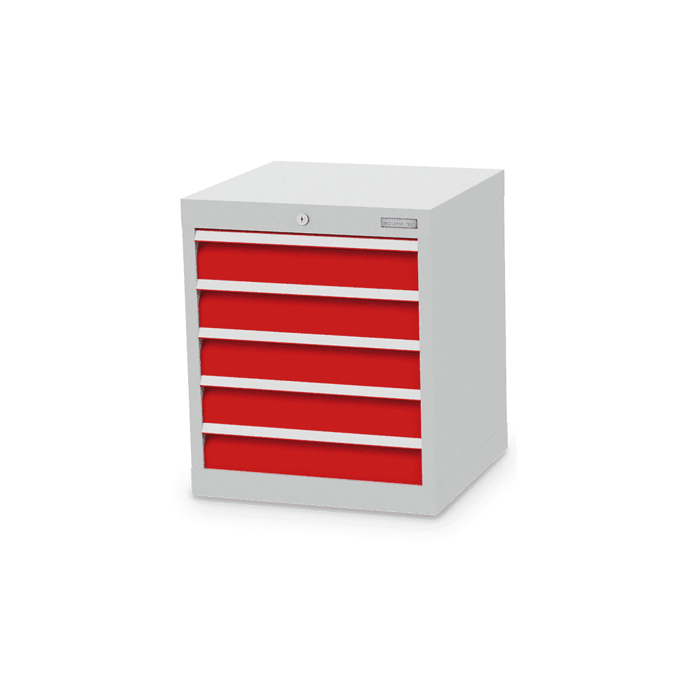 Bedrunka+Hirth Armoire à tiroirs, profondeur 500 mm, R 18-16, nombre de tiroirs 5