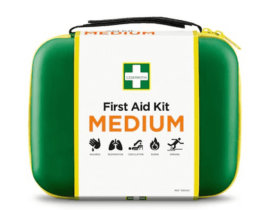 Trousse de premiers secours moyenne, Cederroth 390101, L x H x P 231 x 190 x 78 mm