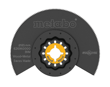 Metabo Segmentsägeblatt, Holz / Metall - Ø 85 mm, BiM, Starlock