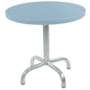 Schaffner Table d'appoint Säntis avec plateau métallique, en diverses couleurs