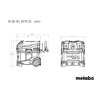 Metabo Akku-Sauger AS 36-18 L 20 PC-CC, 18 V mit manueller Filterabreinigung und CordlessControl