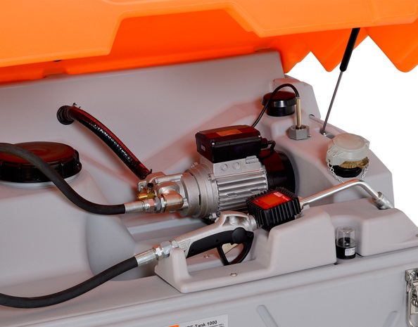 CUBE-Schmierstofftank Indoor Basic mit Zulassung für Schweiz