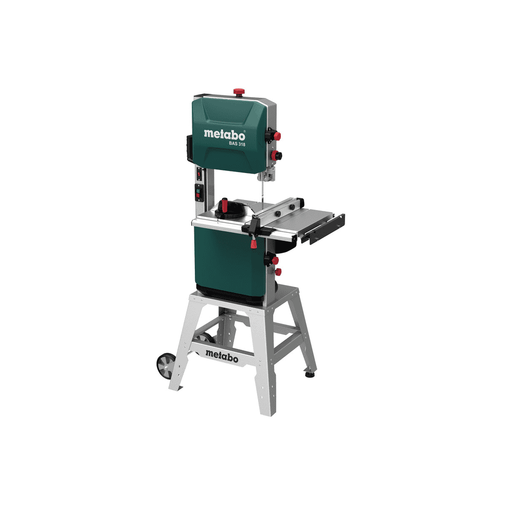 Metabo Bandsäge BAS 318 Precision mit Untergestell, 900 Watt in zwei Ausführungen