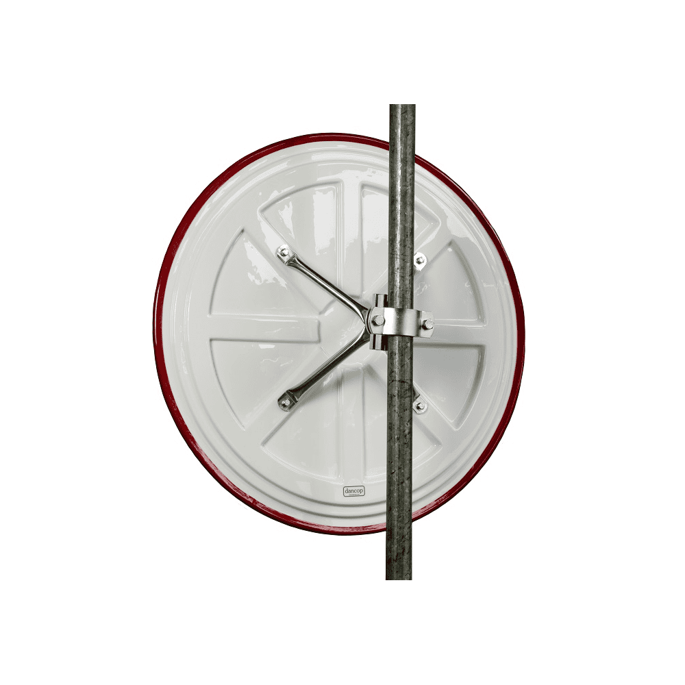 Miroir routier TM-I avec cadre rouge