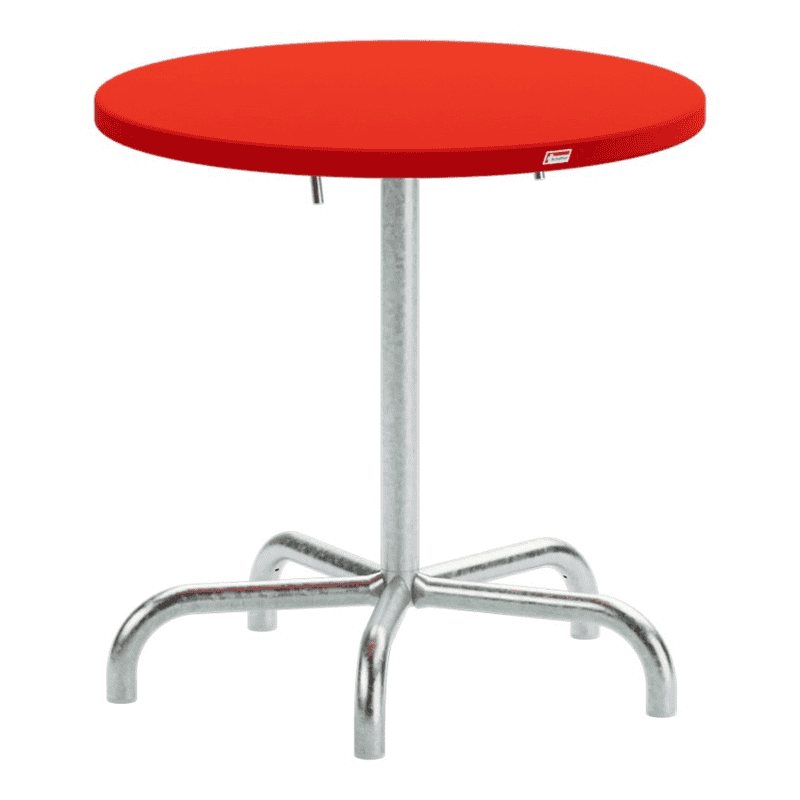 Schaffner Table pliante en métal Säntis, disponible en plusieurs versions