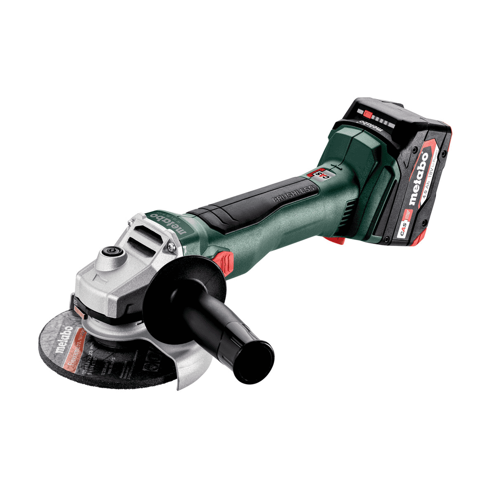 Metabo Akku-Winkelschleifer W 18 L BL 9-125, 18 V in drei Ausführungen