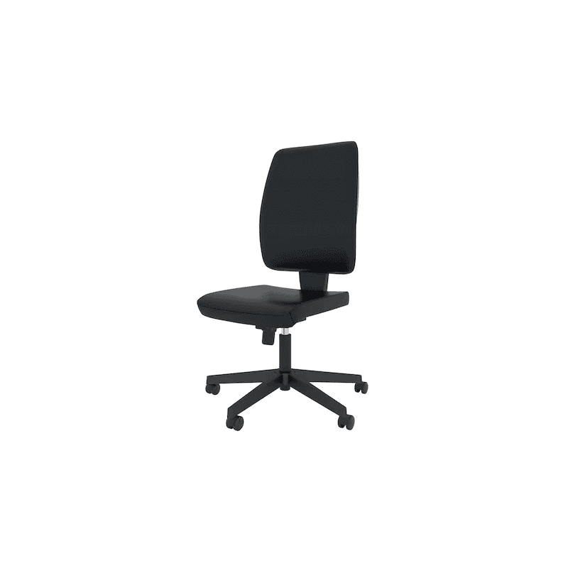 Bürodrehstuhl Melik Synchron, antibakterielle Beschichtung, schwarz