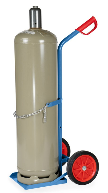 Fetra Stahlflaschenkarre für 1 Propangasflasche 11 kg Ø 300 mm oder 33 kg Ø 318 mm
