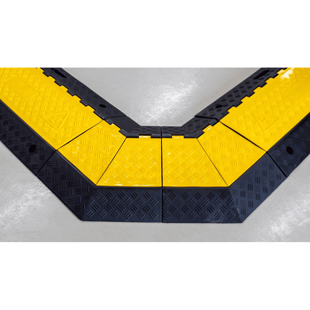 Kabelbrücke mit Deckel, 2 bis 5 Kanäle, gerade oder Winkelstück