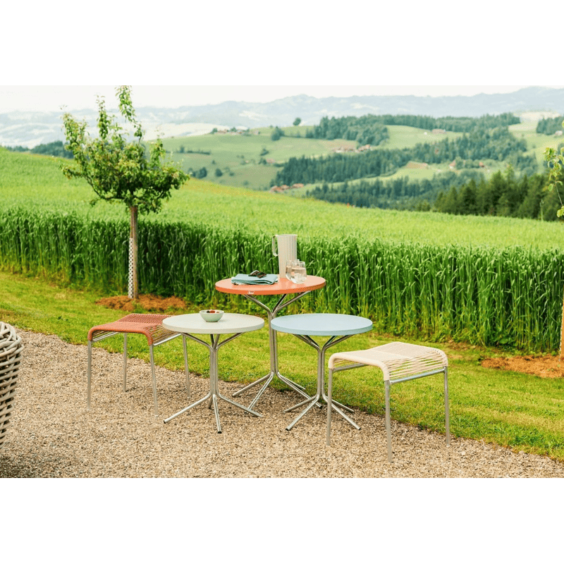 Schaffner Table d'appoint en métal PIX® en fibre de verre, disponible en plusieurs versions