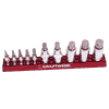 KRAFTWERK PRO LINE Inbusschlüssel-Bit-Stecknuss-Satz MAGALU, 1/4" und 1/2", 10-teilig