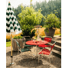 Schaffner Table pliante Davos en fibre de verre, de forme ronde, disponible en plusieurs versions