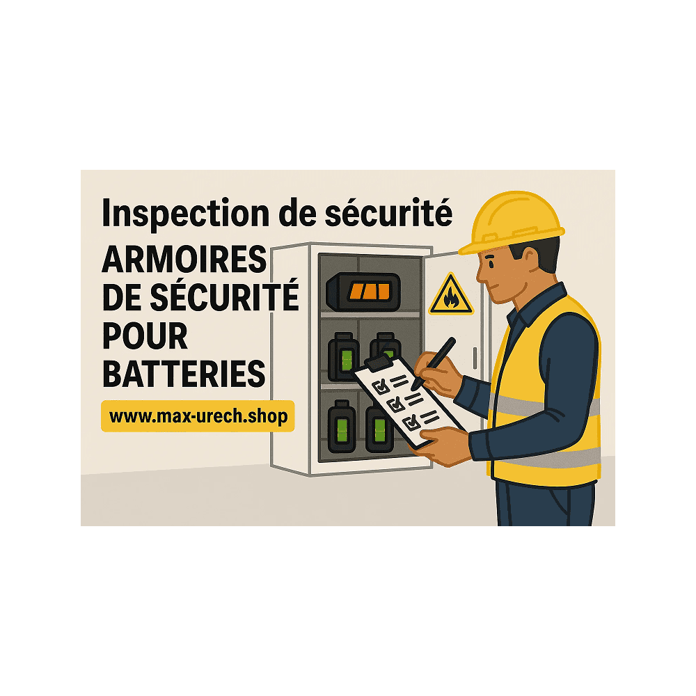 Contrôle de sécurité pour armoire de stockage sur batterie - selon diverses hauteurs