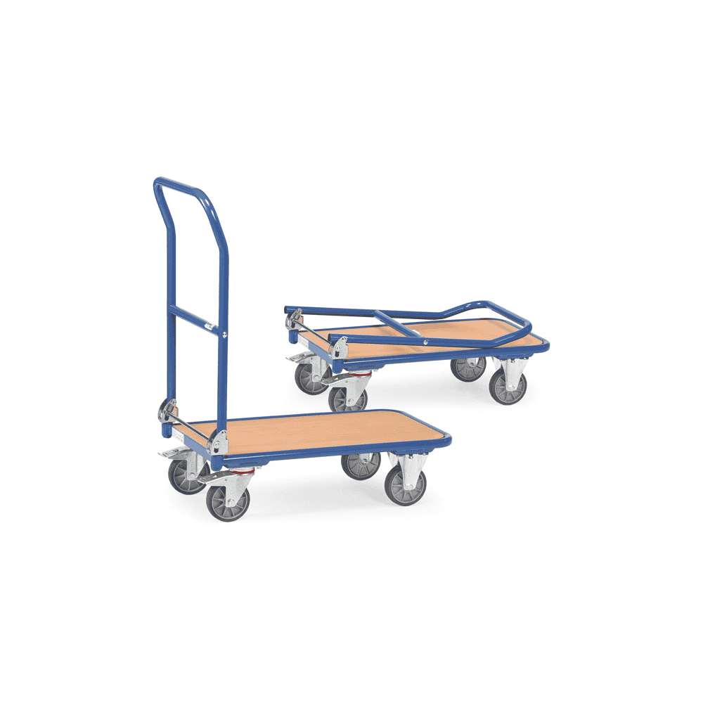 Chariot pliable | charge utile 250 kg | différentes tailles de plate-forme