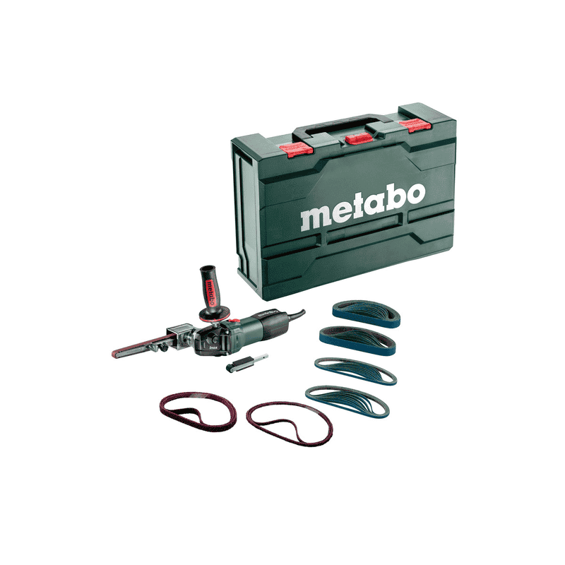 Metabo Set de lime à bande BFE 9-20, 950 watts, dans la metaBOX 185 XL