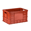 Transportbehälter rot - für Fleischwaren, 600 x 400 mm
