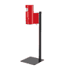 Batterie-Ständer / Sammelbehälter aus Stahl