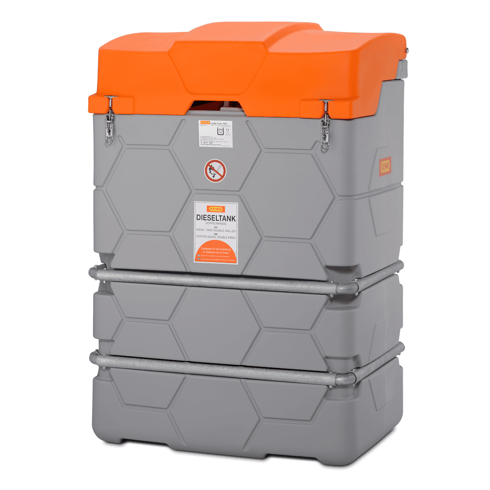 Dieseltank CUBE Outdoor Basic, 1000 – 5000 l