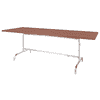 Schaffner Table métallique SÄNTIS, design rétro, en divers modèles