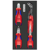 KRAFTWERK PRO LINE EVA KNIPEX Zangen-Einlage, 200 x 400 mm, 4-teilig