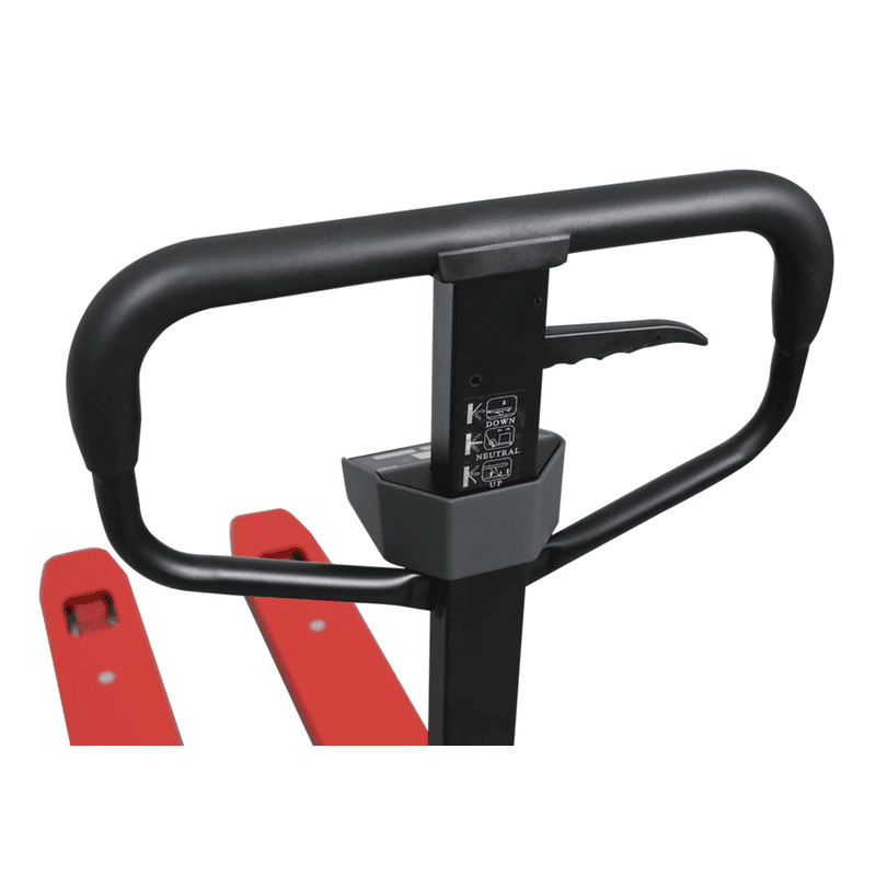 RAVAS Handhubwagen iPT Essential / Palettrolli mit Waage, Tragkraft 2000 kg, Anzeigeschritt 0,5 - 1 kg