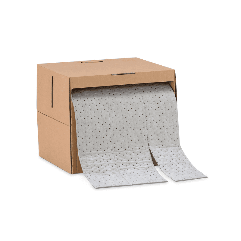 Cemsorb-Tuchrolle Heavy weight, Universal - grau, mehrfach perforiert, 40 x 2500 cm, 1 Rolle