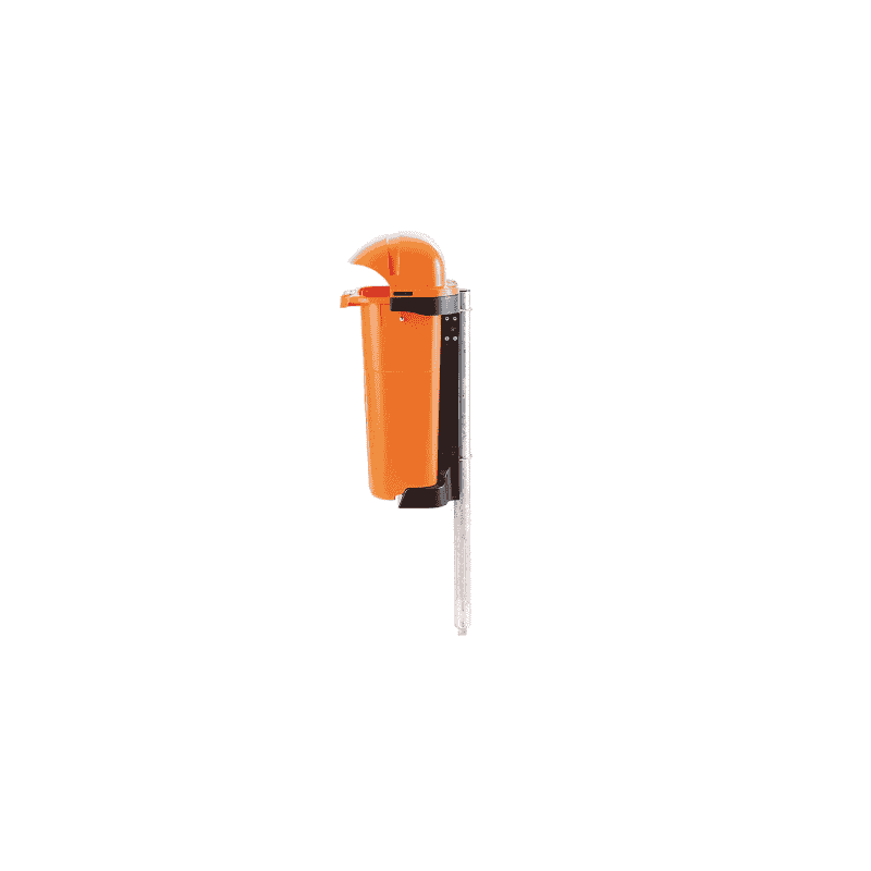 Poubelle Urban, 50 l, divers coloris, 467 x 451 x 901 mm