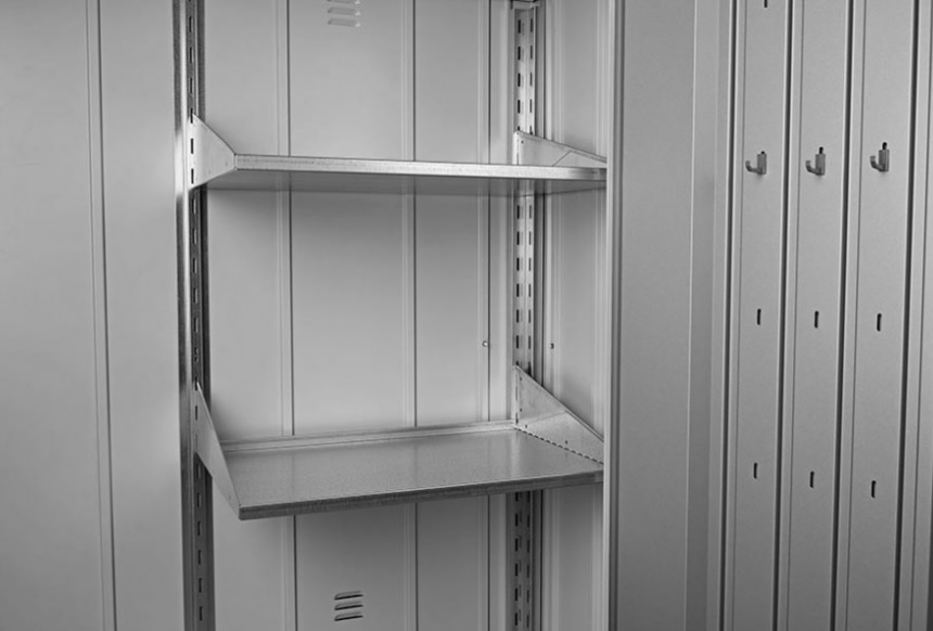 biohort Regalboden-Set (2 Stk.) für Terrassenschrank ROMEO, 610 x 430 mm