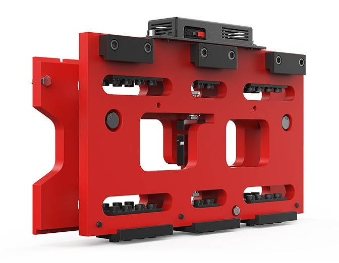 RAVAS iCP-32 Gabelträgerplattenwaage für Gabelstapler, Tragkraft 2'500–5'000 kg
