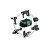 Metabo Combo Set "Bauhandwerk 4.3", 18 V Akku-Maschinen im Set mit 3x Li-Power Akkus 4.0 Ah