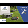 Biohort Robotergarage CHARLY®, quarzgrau/dunkelgrau-metallic, 780 x 900 x 490 mm