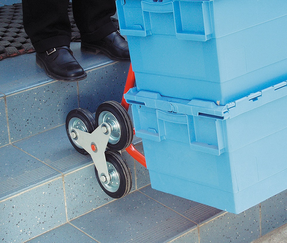 Treppenkarre mit Vollgummibereifung, Tragkraft 200 kg