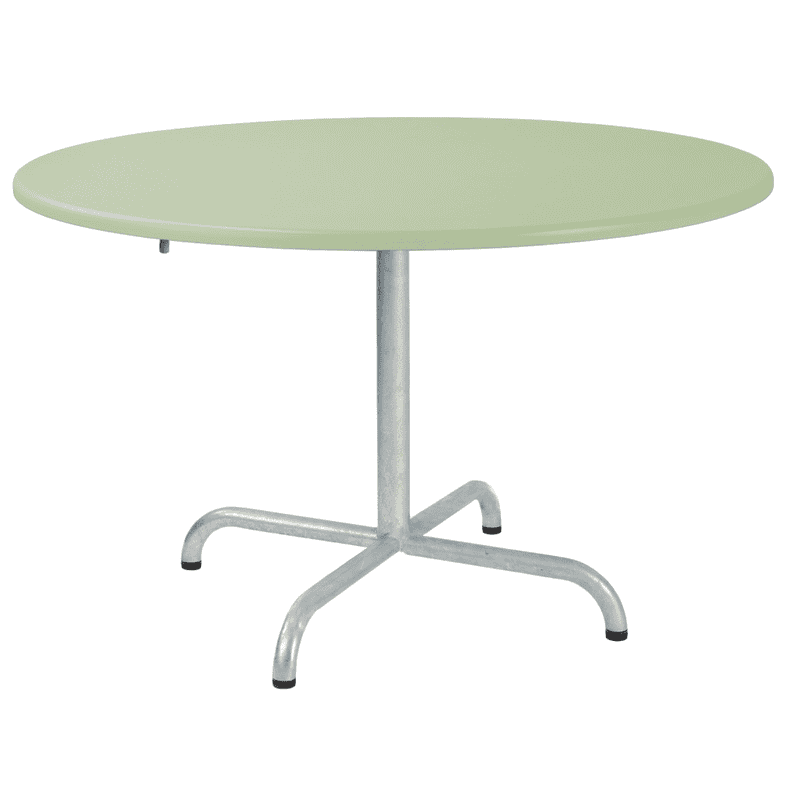 Schaffner Table de salon Davos, ronde, résistante aux intempéries et rabattable, en diverses exécutions