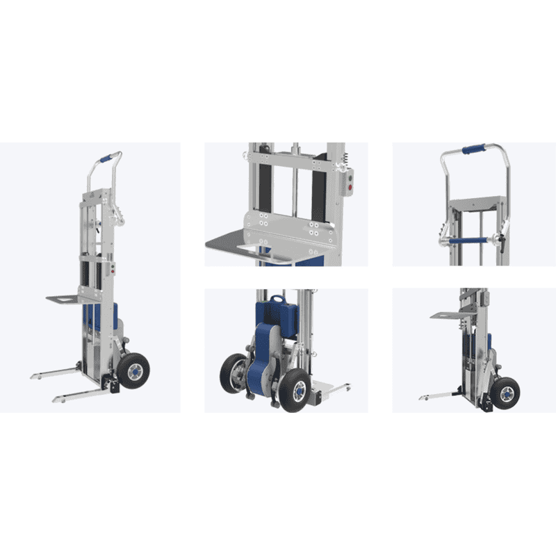 Elektrischer Treppensteiger mit Lift, Tragkraft 170 kg