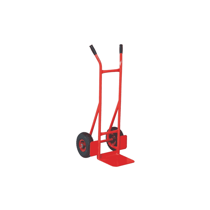 Transportkarren mit Luftbereifung, Tragfähigkeit 200 kg