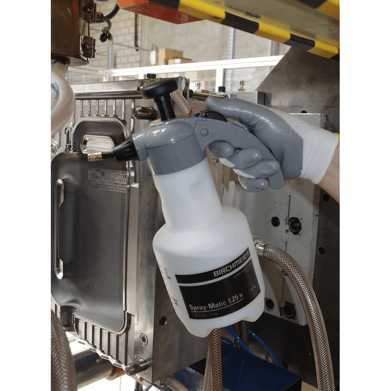 Birchmeier Pulvérisateur à pression Spray-Matic 1.25 N / 360°, avec buse régulatrice - pour professionnels du chantier
