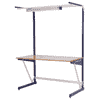 Bedrunka+Hirth Arbeitsplatzsystem workraster mit Multi-Wand-Aufbau, Grundgestell, 1500 x 800 x 2070 mm