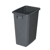 Poubelles FLEXI en polypropylène, grises, disponibles en 2 tailles