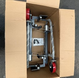 Auspacken Treppensteiger ZW030